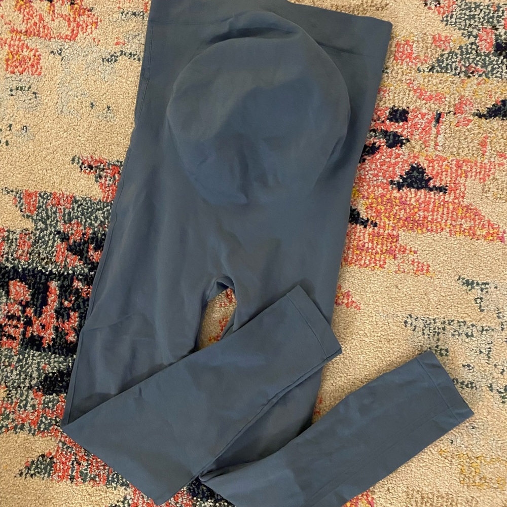 BLANQI Everyday Maternity Leggings- Blue